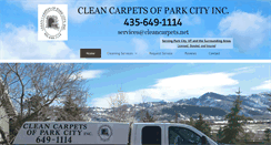 Desktop Screenshot of cleancarpets.net