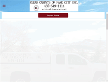 Tablet Screenshot of cleancarpets.net